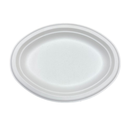 Oval Sugarcane Plate