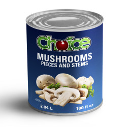 Mushroom Slice (6 x 100oz)