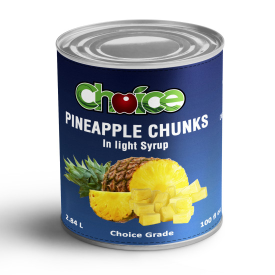 Pineapple Chunk (6x100oz)