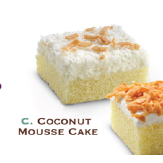 King's - C  Coconut Mousse mini Cake