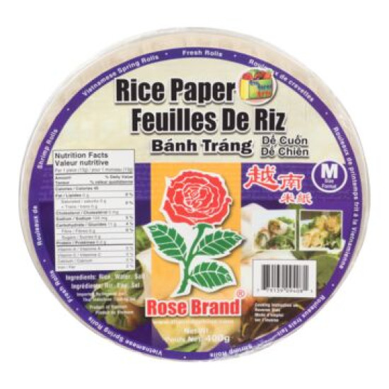 Rose Rice Paper 22cm(44pk*400g)