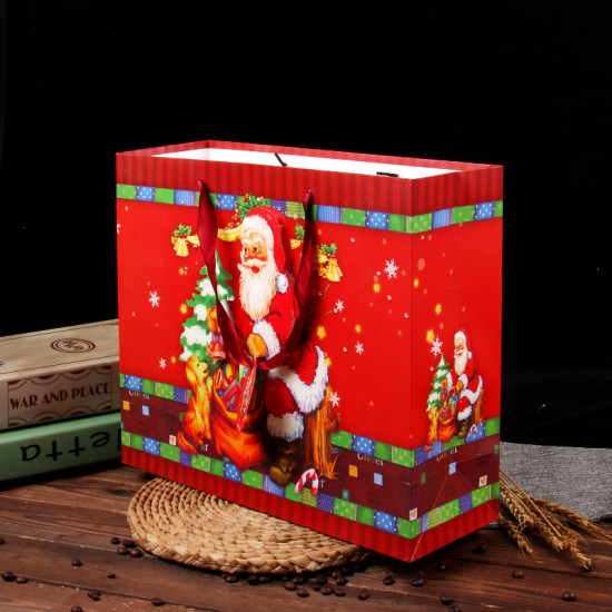 Designed Handle Paper Bag