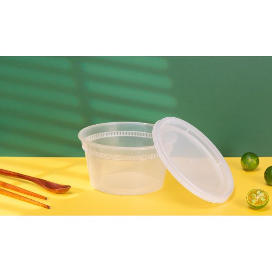 TS12 - Plastic 12oz Soup Container